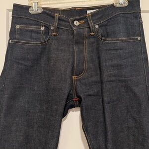 GUSTIN #25 Natural Indigo 2 Selvedge Denim Jeans